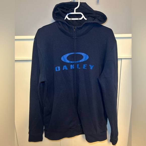 Oakley Iconic O logo ninja zip-up hoodie - Picture 1 of 7